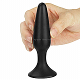 פקק אנאלי קטן מסיליקון. 7 סנטימטר חדירה .BK18S 4' Anal Silicone Butt Plug פקק אנאלי קטן מסיליקון. 7 סנטימטר חדירה .BK18S 4' Anal Silicone Butt Plug