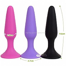 ��� ����� ��� ��������. 7 ������� ����� .BK18S   4  Anal Silicone Butt Plug 