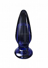 ������� ���� ������ ���� ����� - Buttocks-10216 Shining Vibrating Glass Plug