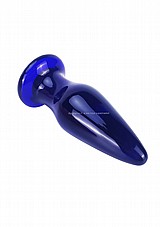 ������� ���� ������ ���� ����� - Buttocks-10216 Shining Vibrating Glass Plug