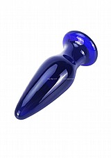 ������� ���� ������ ���� ����� - Buttocks-10216 Shining Vibrating Glass Plug