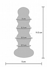 ������ ���� ������ �����, ����, ���� ����� - Buttocks-10217 Radiant Vibrating Glass Plug