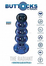 ������ ���� ������ �����, ����, ���� ����� - Buttocks-10217 Radiant Vibrating Glass Plug
