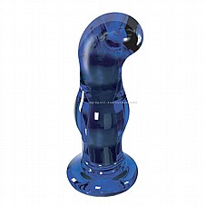 �������� ���� ������ ��������, ���� ����� - Buttocks-10218 Gleaming Vibrating Glass Plug