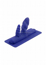 ���-������ ����� ������� ���� ���� �������. Cowgirl-35272 Unicorn Two-Nicorn - Textured Double Penetration Attachment 