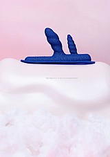 ���-������ ����� ������� ���� ���� �������. Cowgirl-35272 Unicorn Two-Nicorn - Textured Double Penetration Attachment 