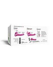 ������� ������, ������� �� ����, ���� �� 3 ������. ���� ����. DIGI-013946 STRAP ON DILDO XL 