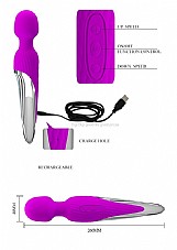 ����� ���� ���� ���� ������ ���� DIGI-014468 Super powerful body wand massager USB  