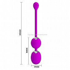 �����, ���� ���� ������ �� ���, ������, �������� �����, ������ ���� ������ ����. Rechargeable kegel ball DIGI-014548W
