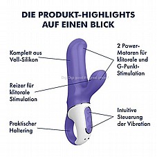�� �� ���� ������� ���� �������� ����� - DIGI-016464 SATISFYER VIBES - MAGIC BUNNY   