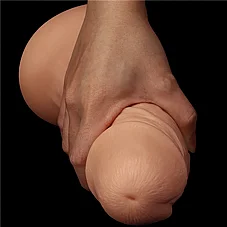 ���� ����� ���� ��� ���� ���� DIGI-111010  8.5" king-sized Realistic Curved Dildo