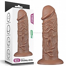 ����� ���� ��� ���� ���� 26.6 ������� ���� 6.3 ������� ������. DIGI-111010  10.5" king-sized Realistic Curved Dildo