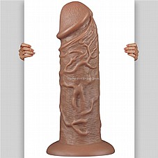 ����� ���� ��� ���� ���� 26.6 ������� ���� 6.3 ������� ������. DIGI-111010  10.5" king-sized Realistic Curved Dildo