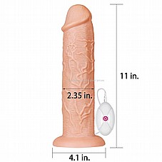 ����� ���� ���� ��� ���� ���� 28 ������� ���� 6 ������� ������. DIGI-111121 11" king-sized Chubby Vibrating Dildo