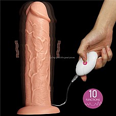 ����� ���� ���� ��� ���� ���� 28 ������� ���� 6 ������� ������. DIGI-111121 11" king-sized Chubby Vibrating Dildo