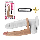 טבעת עם דילדו רוטט לחדירה כפולה. DIGI-1133 Slimline 7 inch double prober Vibrating Cock טבעת עם דילדו רוטט לחדירה כפולה. DIGI-1133 Slimline 7 inch double prober Vibrating Cock
