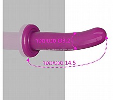 ���� ������ ����� 100% ������� �����, 5.5 DIGI-1612  Silicone Dong 