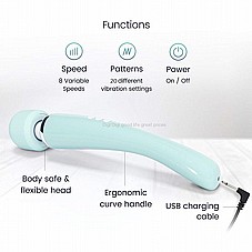 ����� ���� �� ���� ����� ������ ���� ��� ������� ���� DIGI-193014 Powerful Wand massager USB  