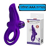 חדש! טבעת כפולה לזין ולביצים עם לשון לעיסוי לדגדגן מסיליקון רפואי, פועל על בטרייה רגילה. סגול. DIGI-210203-1 חדש! טבעת כפולה לזין ולביצים עם לשון לעיסוי לדגדגן מסיליקון רפואי, פועל על בטרייה רגילה. סגול. DIGI-210203-1