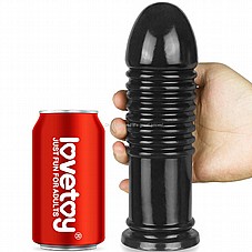 ��� ����� �� �����. ��� ���� ��� .DIGI-2242   King Sized ribbed Bumper Butt Plug 