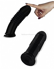 ��� ����� �� �����. ��� ���� ��� .DIGI-2242   King Sized ribbed Bumper Butt Plug 