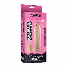 ����� ������ �� ����� ���� ����� ������� "7 DIGI-316001 Soft Lifelike Ejaculation Dildo 