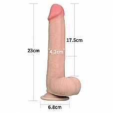 ����� ���� ����� ����� �� ���� ������. ����� ���� ����� ����� "9 DIGI-317003  Skinlike Dual Layer Cock  