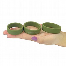 3 ����� ����� �������� ����� ���� �������, ������ ���� ���� ����� �����. Stretchy Silicone Cock Rings DIGI-443002