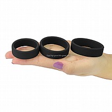 3 ����� ����� �������� ����� ���� �������, ������ ���� ���� ����� �����. Stretchy Silicone Cock Rings DIGI-443002