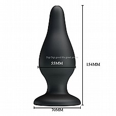 ���� 2 ������ ������ �������� �����. Big Silicone Butt Plug DIGI-44604459