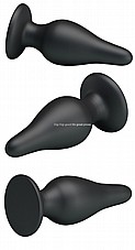 ���� 2 ������ ������ �������� �����. Big Silicone Butt Plug DIGI-44604459