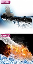 ����� ������ �� ������ ����� ������ ��� . 18.5 �������- DIGI-6606 G-spot Crazy Glass Dildo 