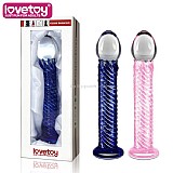 דילדו זכוכית מתברג. 18 סנטימטר- DIGI-6607 Spiral Glass Dildo דילדו זכוכית מתברג. 18 סנטימטר- DIGI-6607 Spiral Glass Dildo