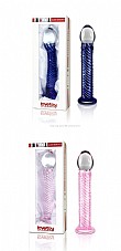 ����� ������ �����. 18 �������- DIGI-6607 Spiral Glass Dildo 