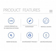 �� ���� �� ���� ����� ������ ���� ���� �������� ���� DIGI-908550 Powerful dynamic iWand massager USB  