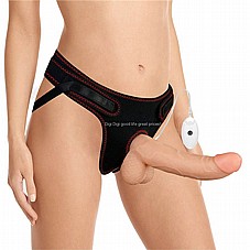 6970260908689 �� �������, ���� �� ����� ���� 18 �"� �����. Digi-Digi-715118 8.5 Vibrating Easy Strapon Set  