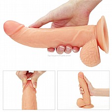 �� �������, ���� �� ����� ���� 18 �"� �����. Digi-Digi-715118 8.5 Vibrating Easy Strapon Set  