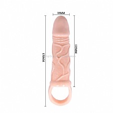 ����� ���� ����� 5 ������� ����� . KBI-026210-A Penis EXTENSION sleeve + VIBE