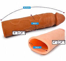 ����� ����� ����� , LV1050 Vibrating 16.5cm Extension Sleeve  