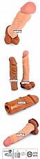 ����� ����� ����� �- 5 �������, LV1052 Vibrating 16.5cm Extension Sleeve  