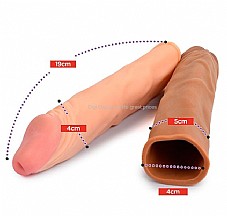 ����� ����� ����� �- 5 �������, LV1053 Vibrating 19cm Extension Sleeve  