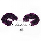 אזיקי ידיים ממתכת עם פרווה - LV1501 FETISH HAND CUFFS אזיקי ידיים ממתכת עם פרווה - LV1501 FETISH HAND CUFFS