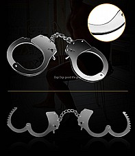 ����� ����� �������� �����  -  LV1503 FETISH Metal Handcuffs 