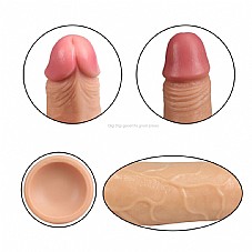 ����� ���� ������, ����� ����� ����� ���� ������� ������� !  LV4002F  7" Silicone Cock