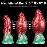 דילדו מתנפח מסיליקון דו שכבתי ''7.5 Lovetoy-416011 דילדו מתנפח מסיליקון דו שכבתי ''7.5 Lovetoy-416011