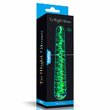 דילדו זכוכית חושני, זוהר בחושך. 16.3 ס"מ. Lovetoy-610001 דילדו זכוכית חושני, זוהר בחושך. 16.3 ס"מ. Lovetoy-610001