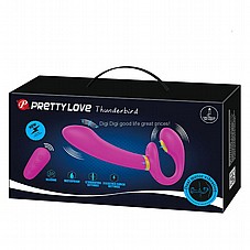��� - ������ ����� ����, ����, �� �����, ���� ������ ���� ����� ���. PRETTY-LOVE-022068W Electro Strapless Strap-On