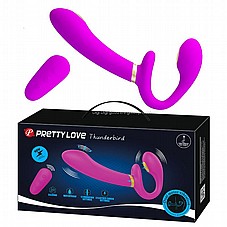 ��� - ������ ����� ����, ����, �� �����, ���� ������ ���� ����� ���. PRETTY-LOVE-022068W Electro Strapless Strap-On