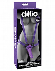 ������� ���� ����� �� 3 ����� ������, (��� �����), Pipedream-39732 King Cock o-ring Harness