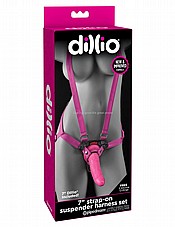 ������� ���� ����� �� 3 ����� ������, (��� �����), Pipedream-39732 King Cock o-ring Harness